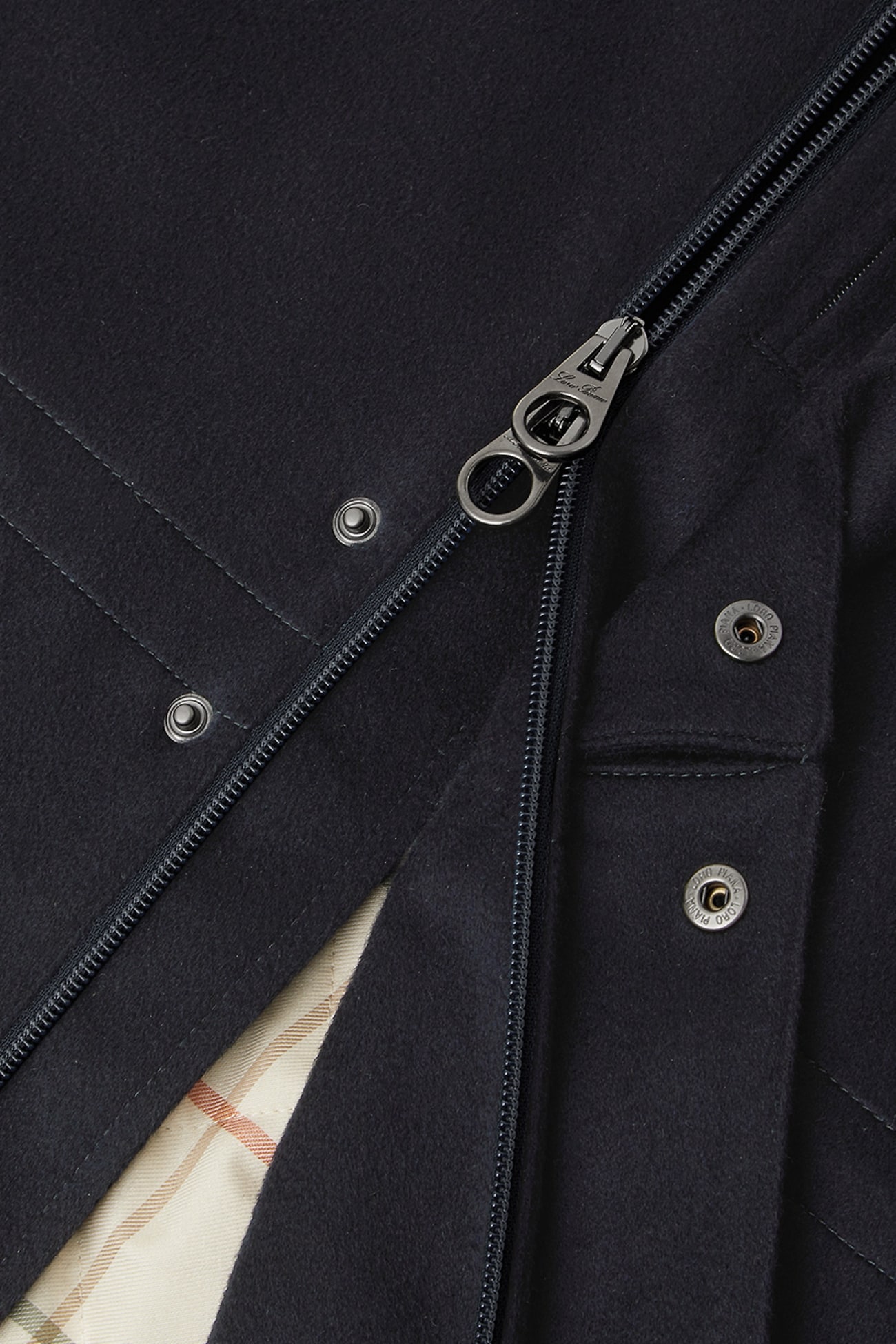 Icer Jacket Cashmere - Storm System® Blue Navy | Loro Piana GB